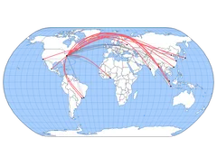 GeoSpline - world-map